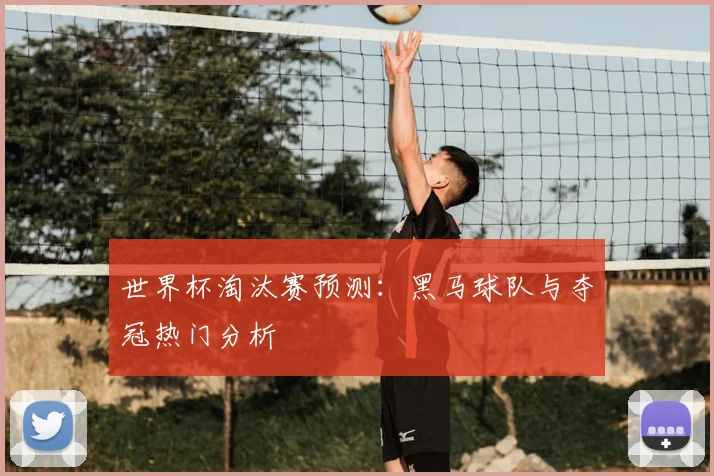 世界杯淘汰赛预测：黑马球队与夺冠热门分析
